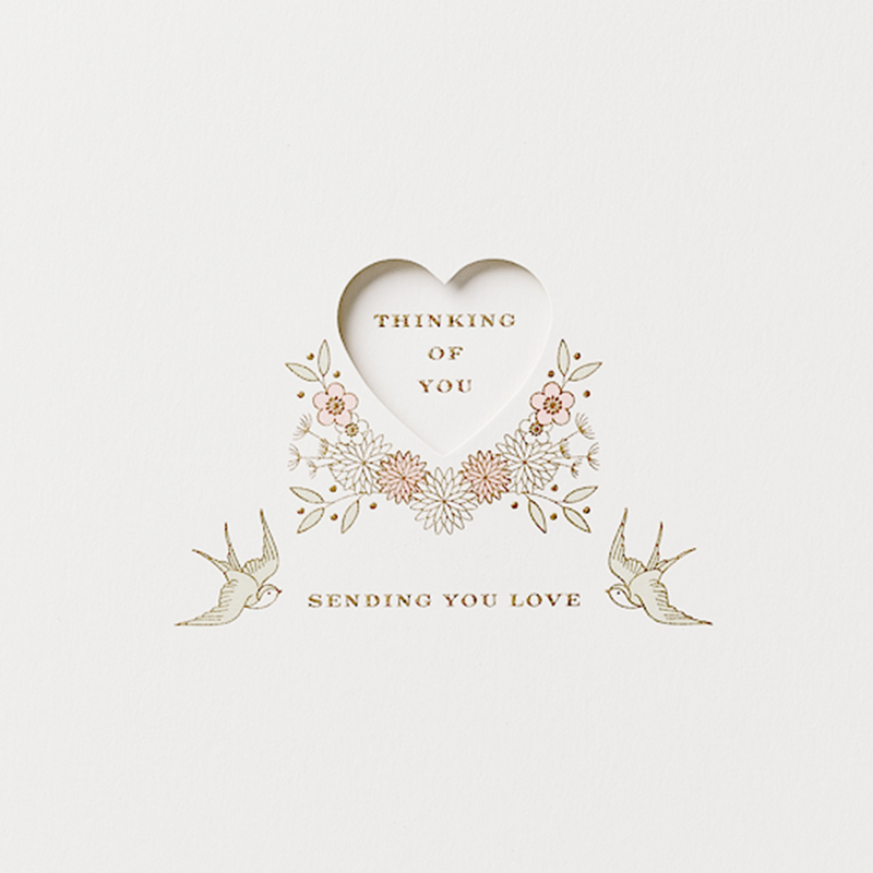 Smythson Biglietto "Thinking Of You"