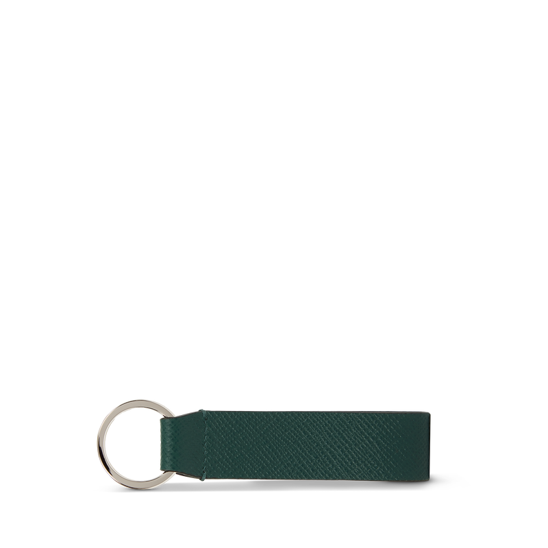 Keyring with Leather Strap in Panama