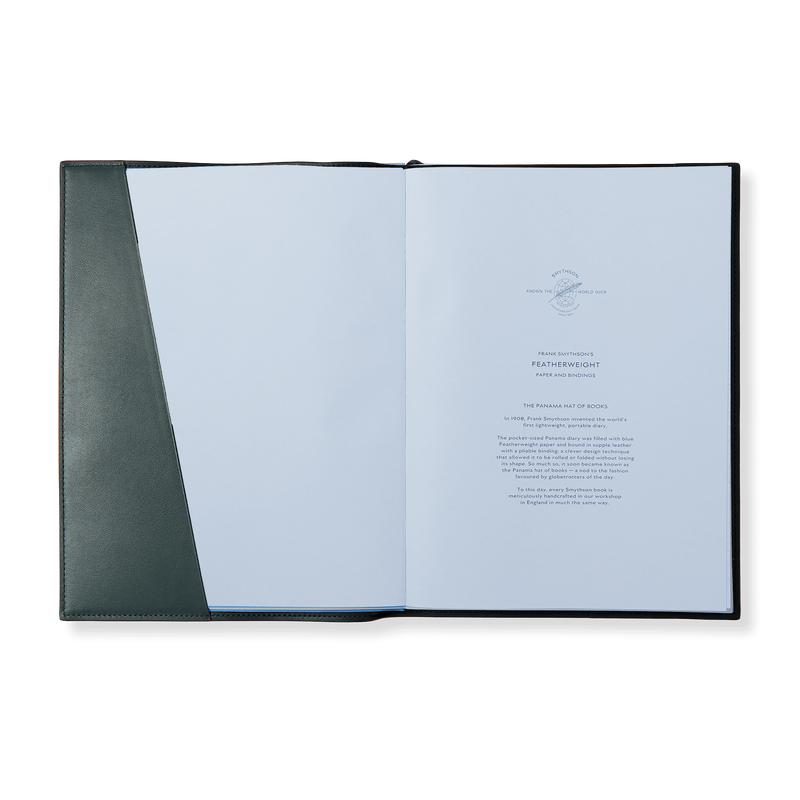 Evergreen Refillable Large Notebook in Ludlow