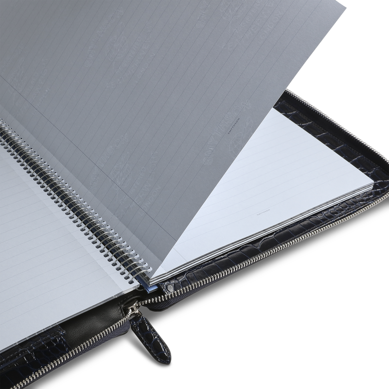 A4 Writing Folder with Zip in Mara