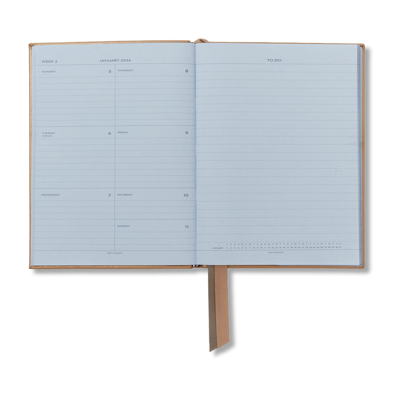 Smythson 2026 Soho Weekly Journal in Panama 