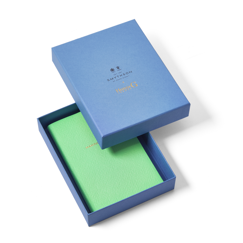 Smythson x Hunza G 'Making Waves' Chelsea Notebook in Panama