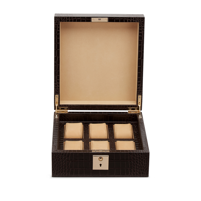 Lockable Watch Box in Mara