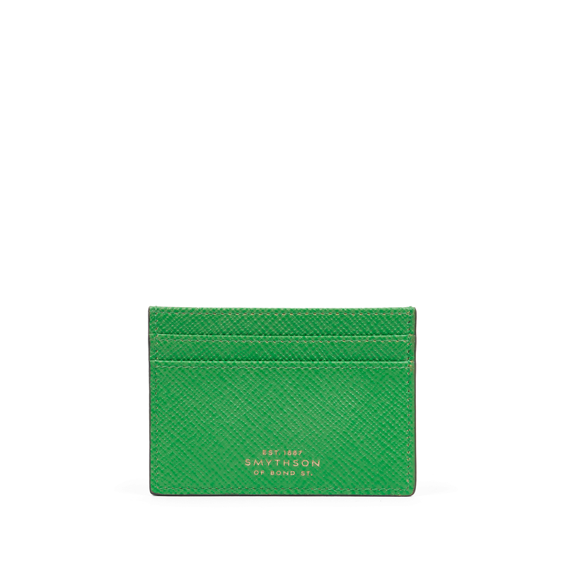 Smythson Flat Card Holder in Panama