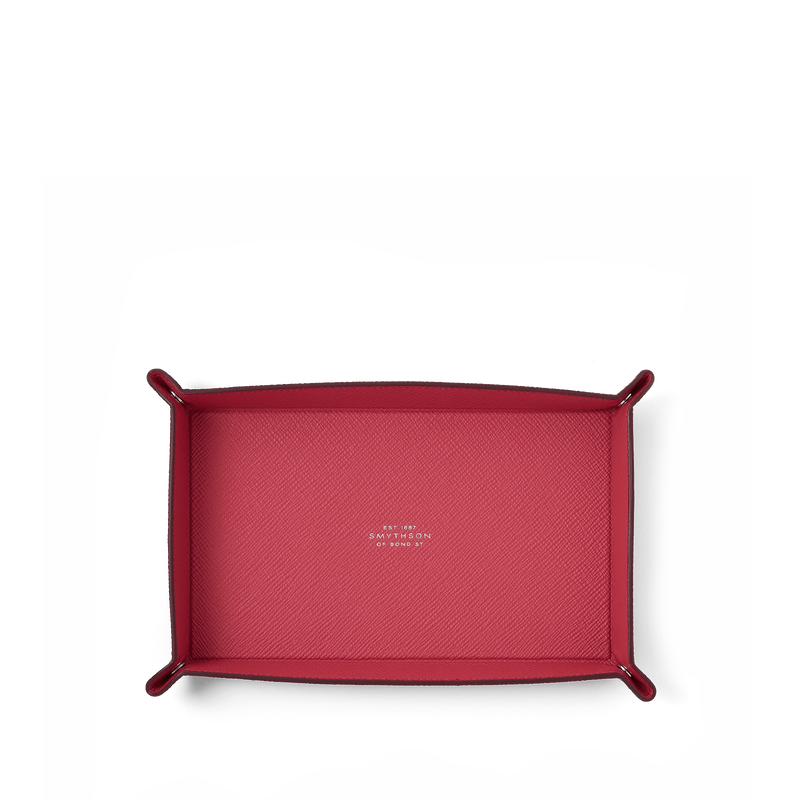 Smythson Small Rectangular Trinket Tray in Panama