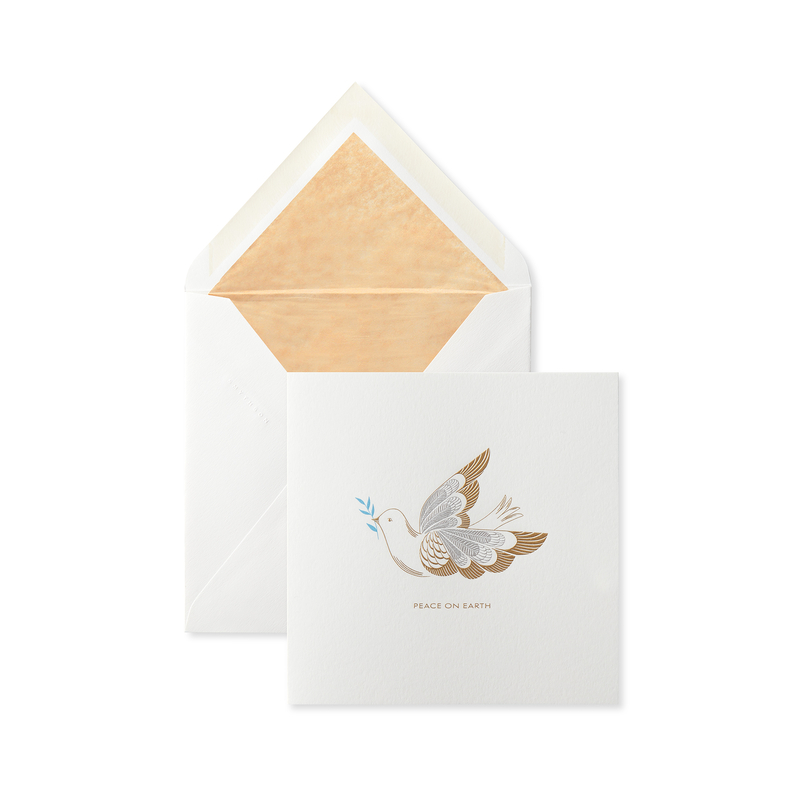 Peace on Earth Dove Christmas Card