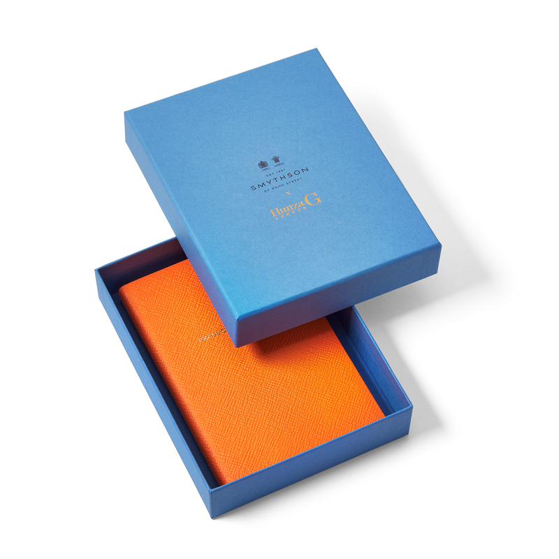 Smythson x Hunza G 'Project Sunshine' Chelsea Notebook in Panama