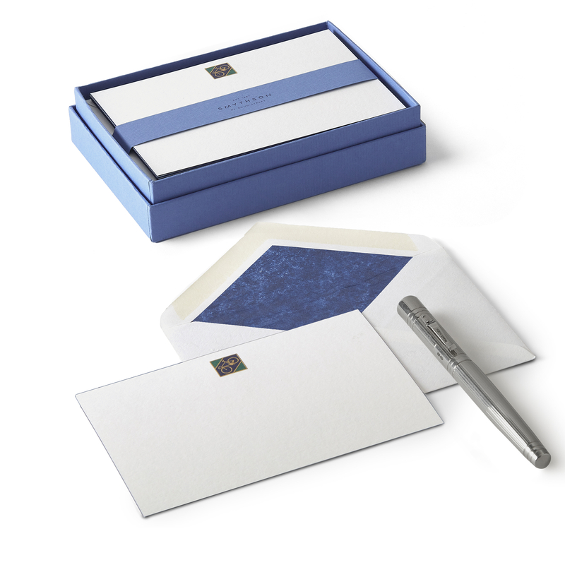 Smythson Set di biglietti per corrispondenza con motivo Bicicletta