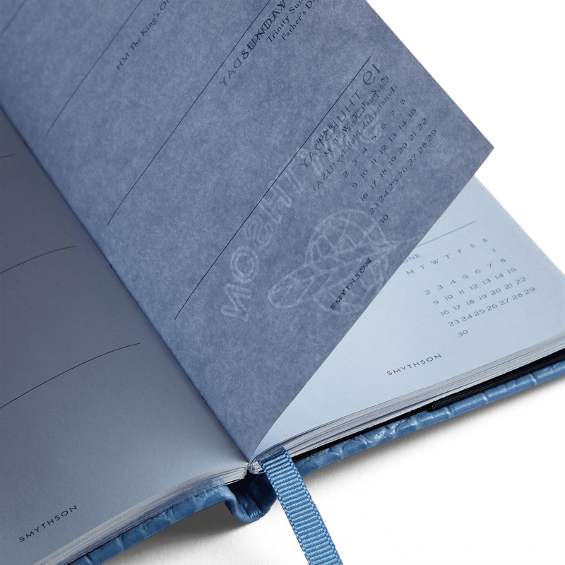Agenda Panama 2025 con layout settimanale in Mara
