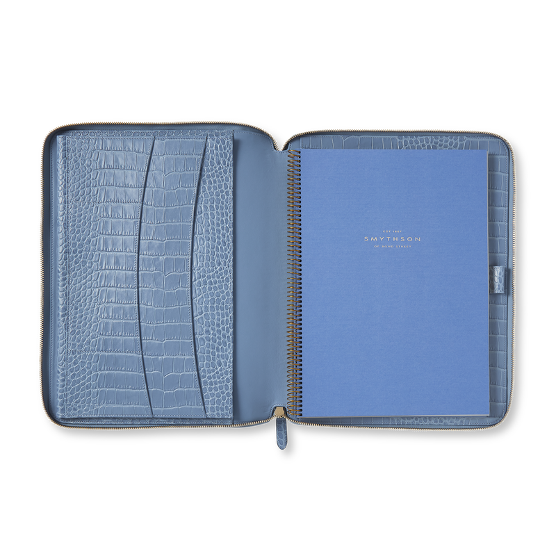A4 Writing Folder with Zip in Mara