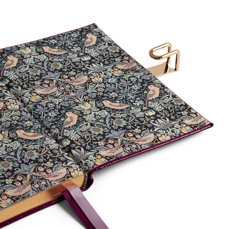 Smythson Soho Notebook with Slide Closure in Mara