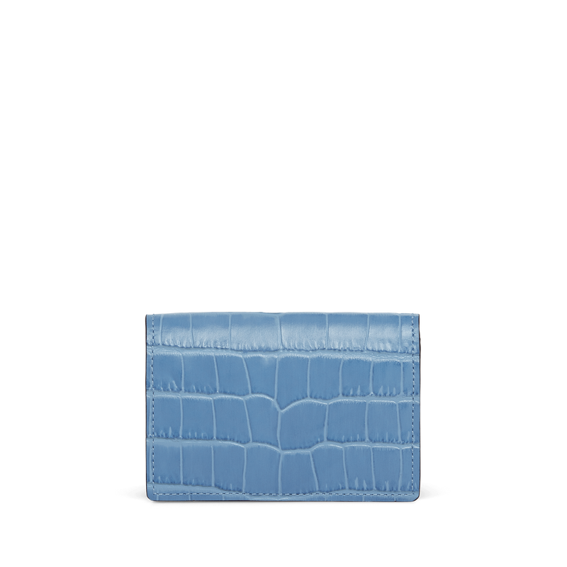 Folded Card Case with Snap Closure in Mara