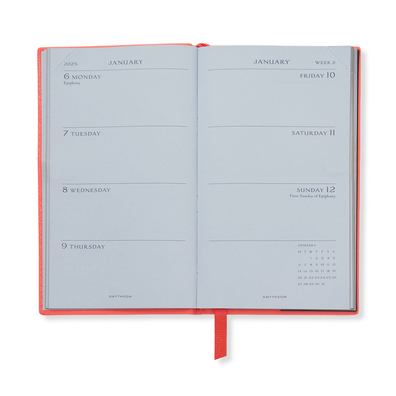 2025 Panama Weekly Diary with Pocket