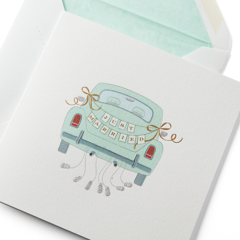 Wedding Car Card