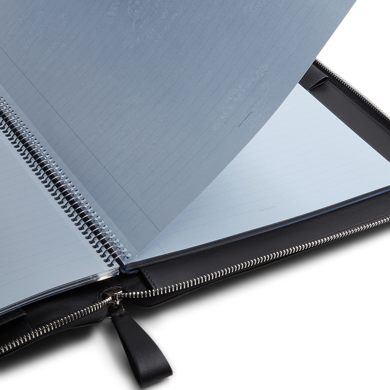 A4 Writing Folder with Zip in Ludlow