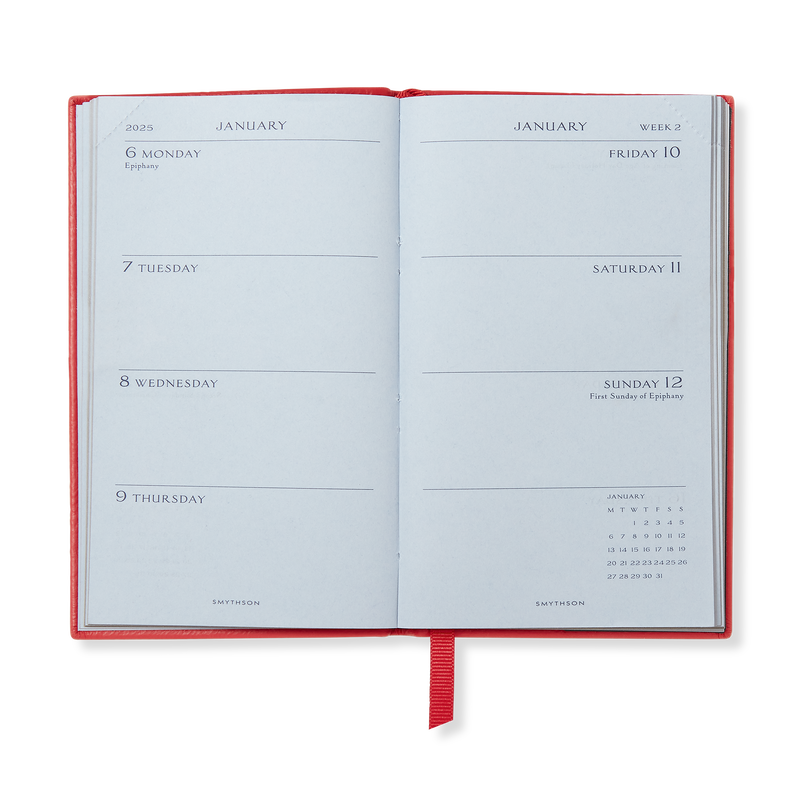 2025 Panama Weekly Diary with Pocket