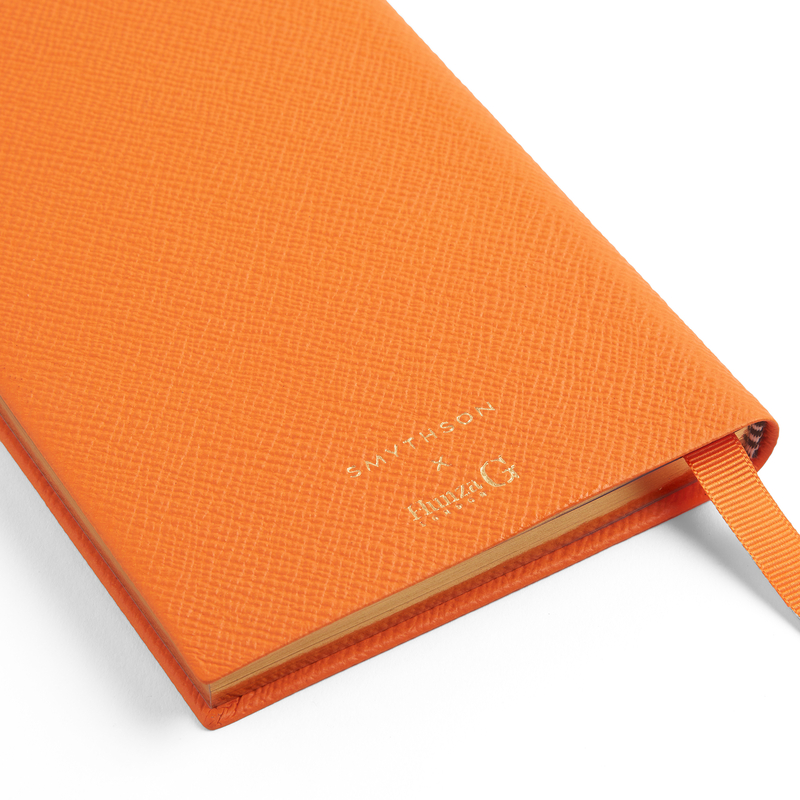 Smythson x Hunza G 'Project Sunshine' Chelsea Notebook in Panama