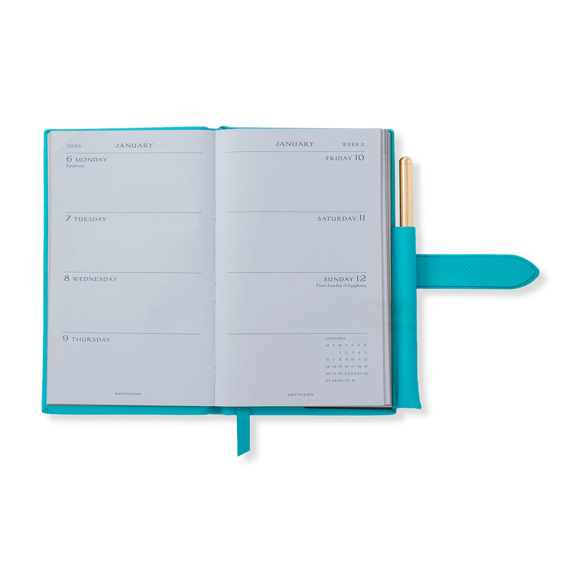 2025 Panama Weekly Diary with Pencil