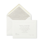 Landscape Wedding Invitation with Platemark