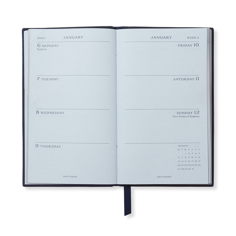 2025 Panama Weekly Diary with Pocket