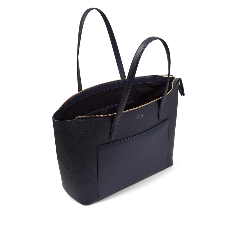 East West Tote Bag with Zip in Panama
