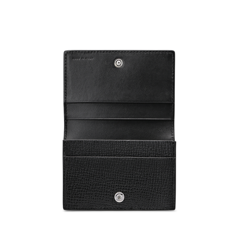 Folded Card Case with Snap Closure in Ludlow