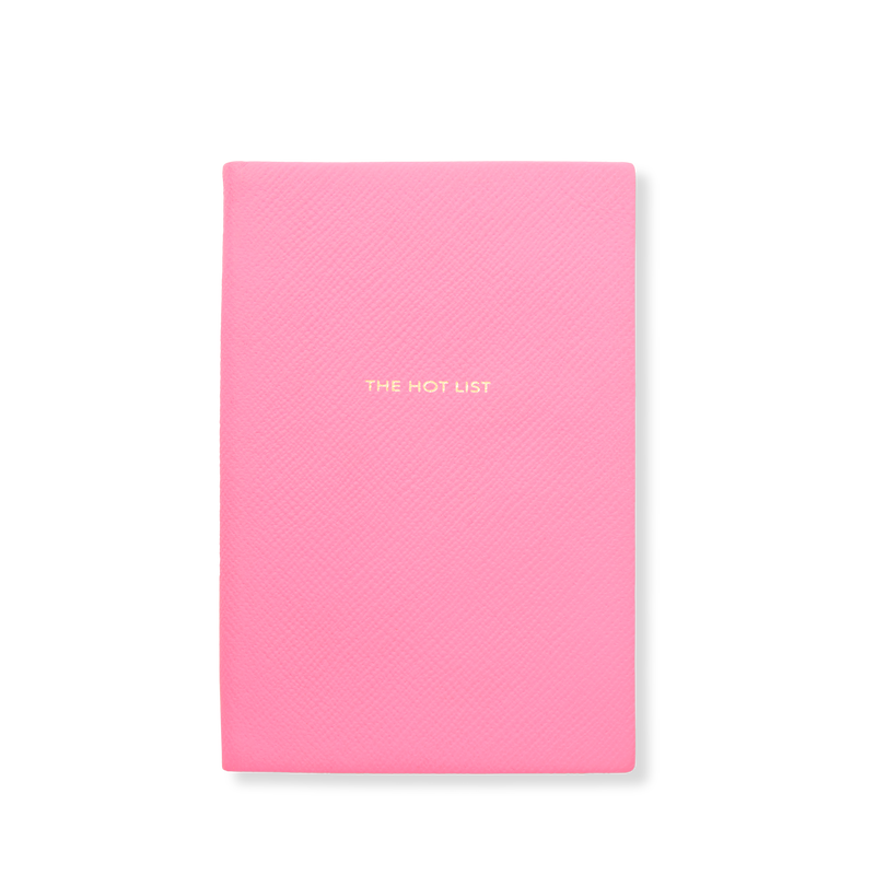 Smythson x Hunza G 'The Hot List' Chelsea Notebook in Panama