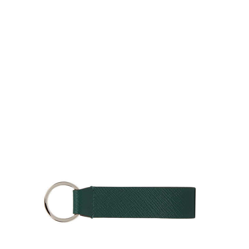 Keyring with Leather Strap in Panama