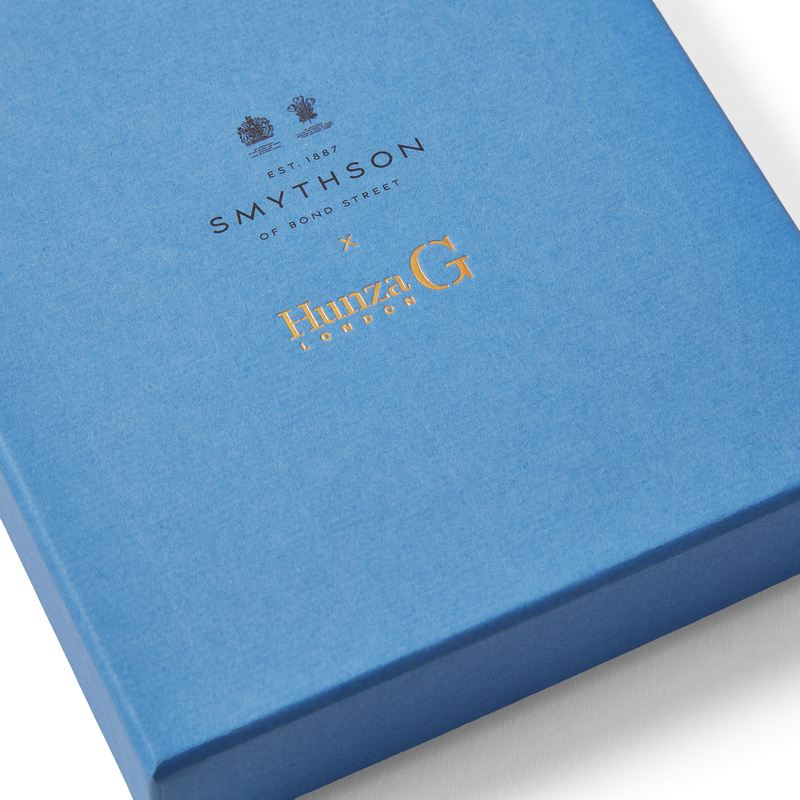 Smythson x Hunza G 'Making Waves' Chelsea Notebook in Panama