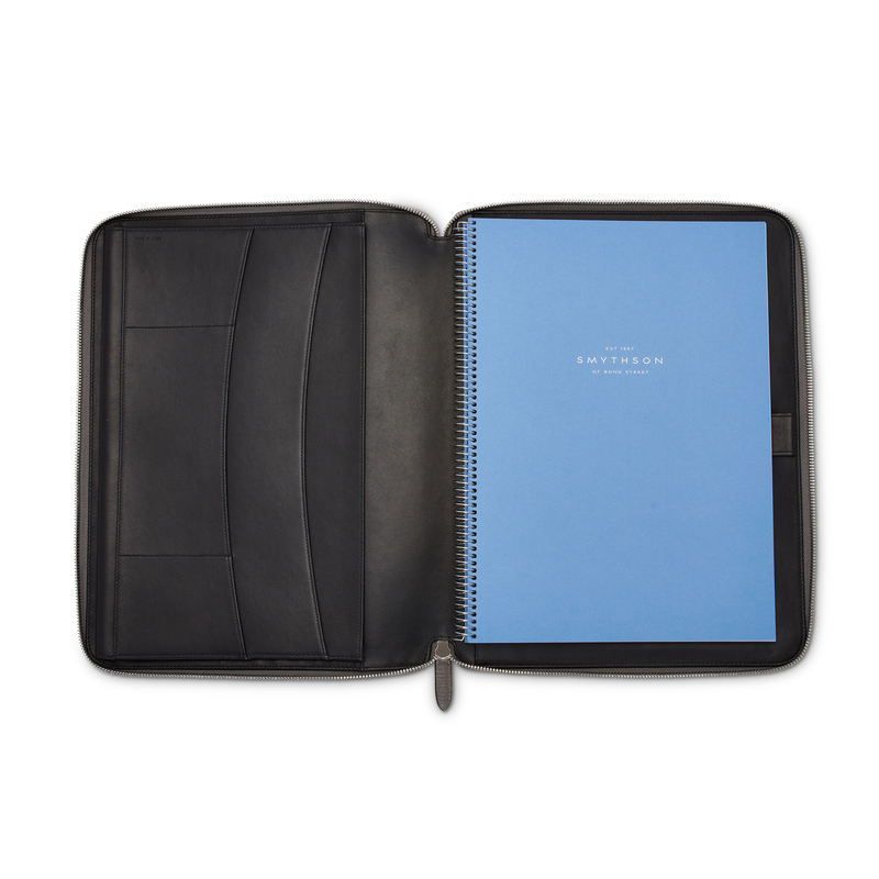 A4 Writing Folder with Zip in Ludlow