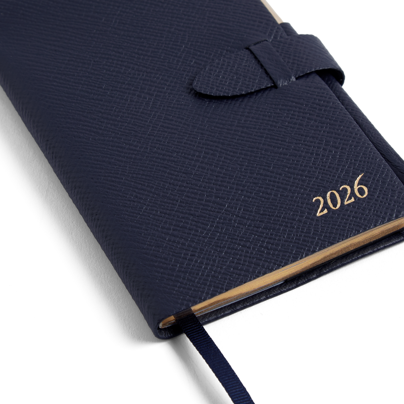 Smythson 2026 Panama Weekly Diary with Pencil