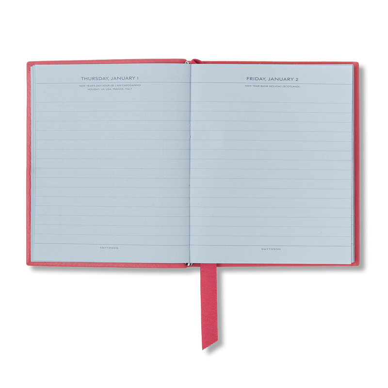 Smythson 2026 Premier Daily Fashion Diary in Panama