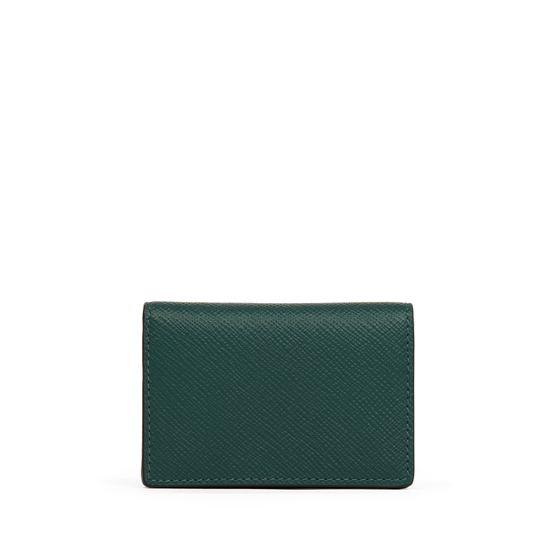Folded Card Case with Snap Closure in Panama