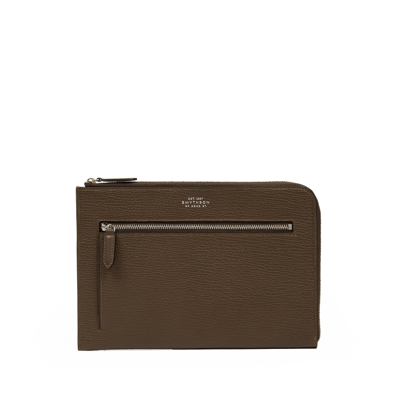 Flat Travel Organizer Pouch in Ludlow