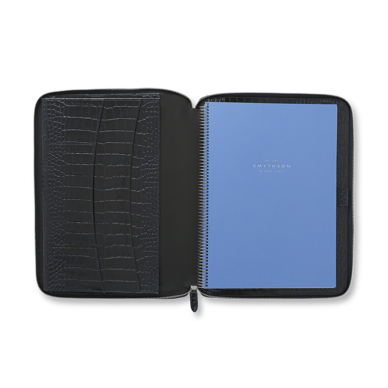A4 Writing Folder with Zip in Mara