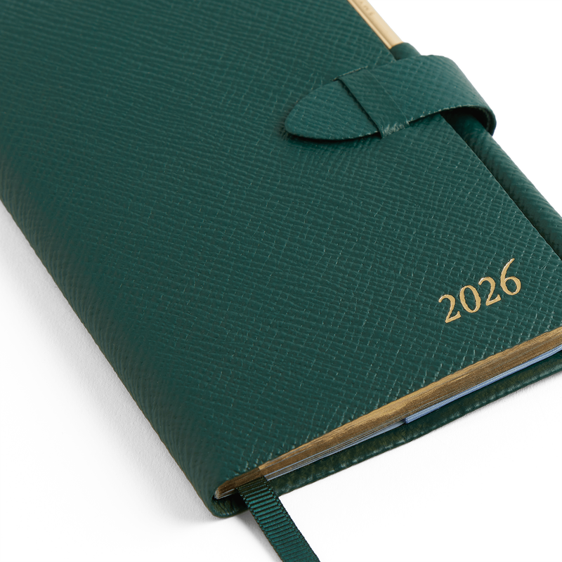 Smythson 2026 Panama Weekly Journal with Pencil 