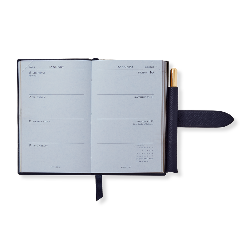 2025 Wafer Weekly Diary with Pencil in Panama