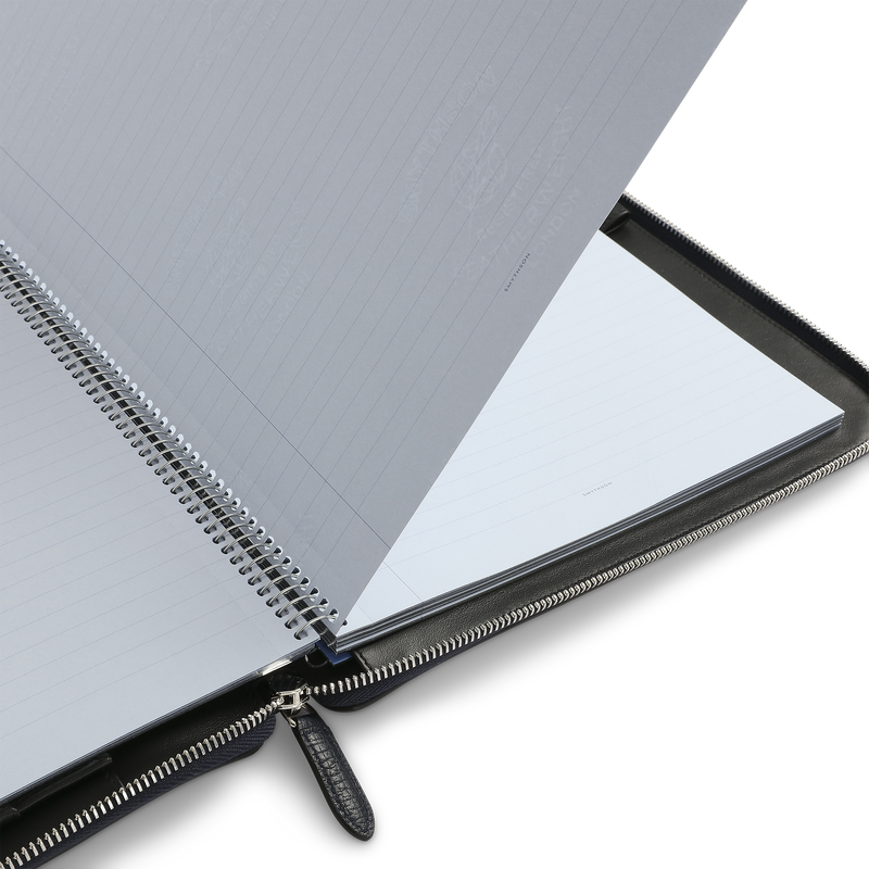 A4 Writing Folder with Zip in Ludlow