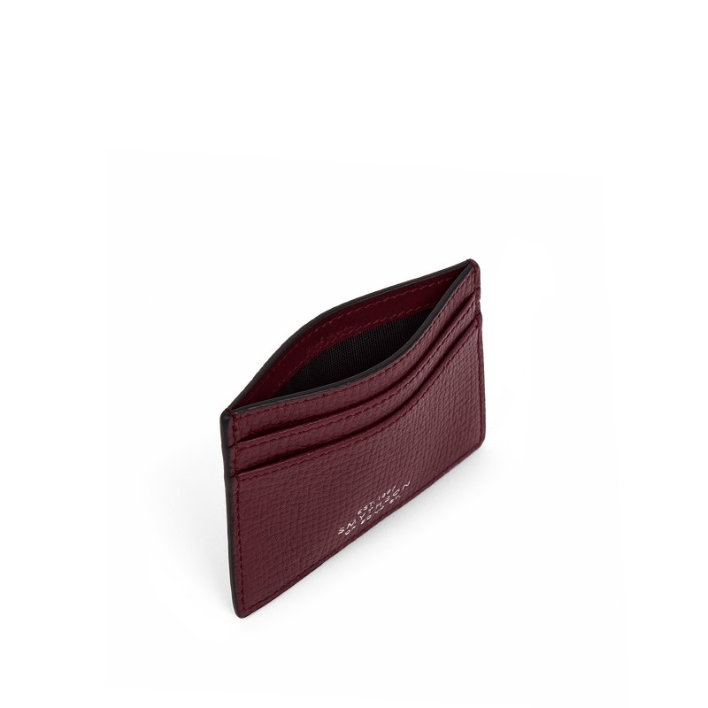 Smythson Flat Card Holder in Ludlow