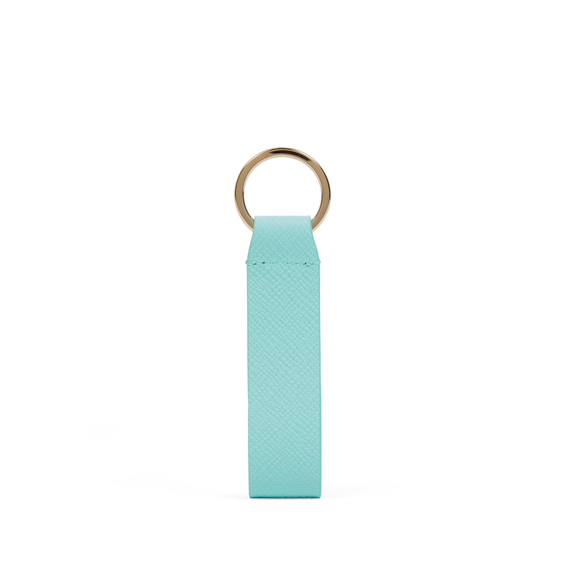 Keyring with Leather Strap in Panama