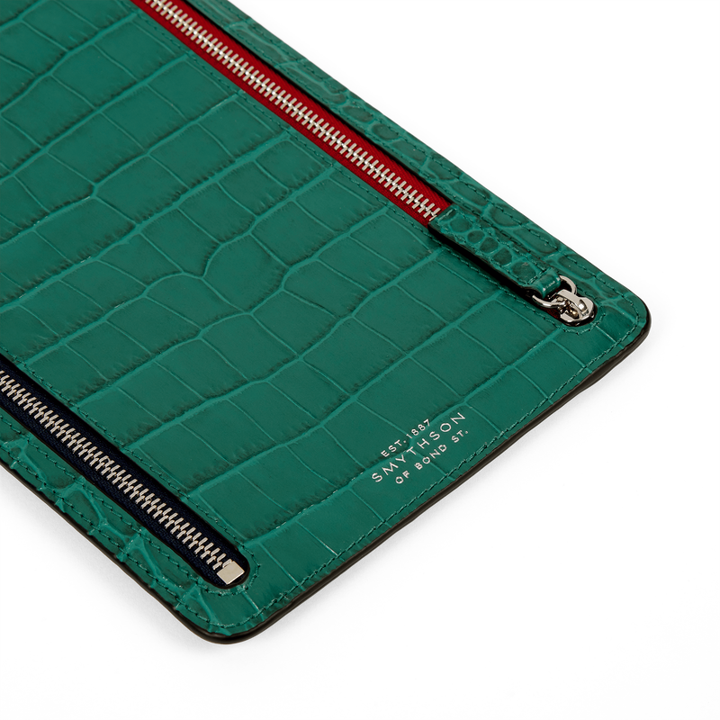 Smythson Astuccio con cerniera multipla in Mara