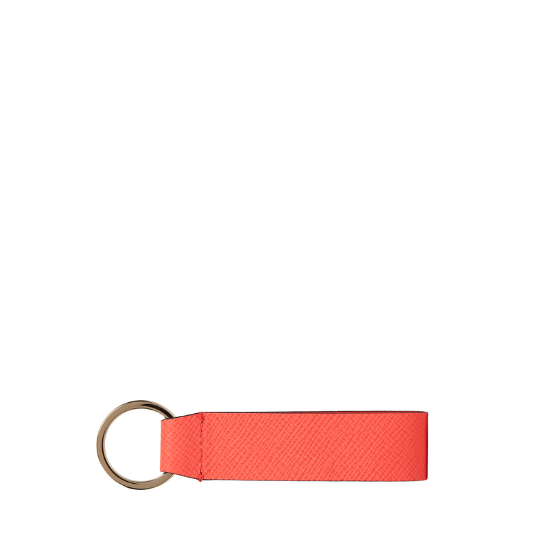 Keyring with Leather Strap in Panama