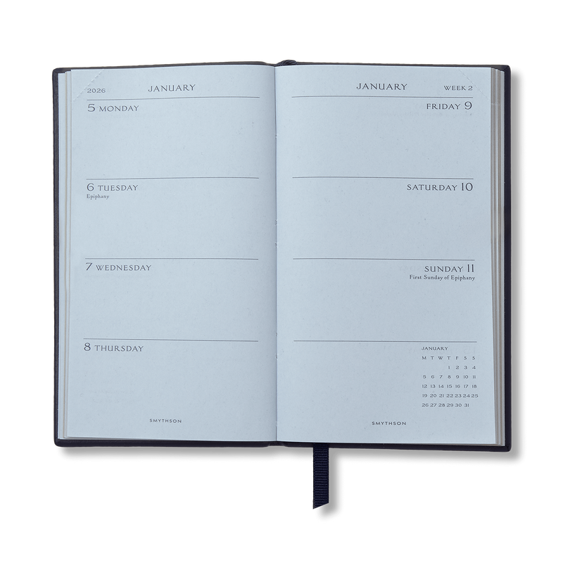 Smythson 2026 Panama Weekly Journal 