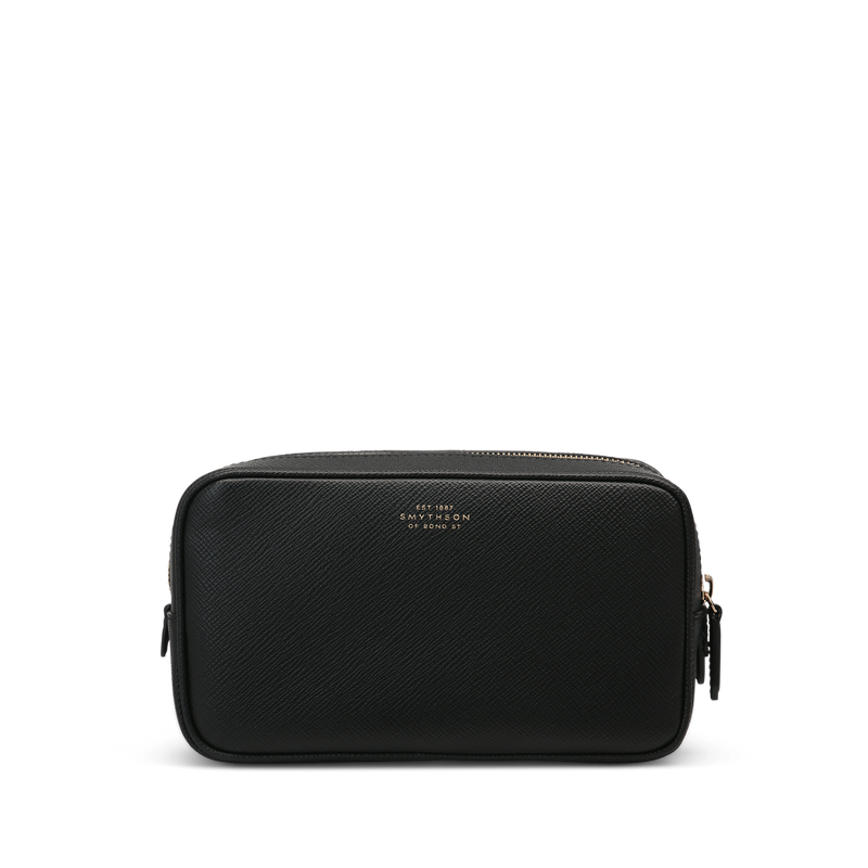 Washbag with Double Zip in Panama