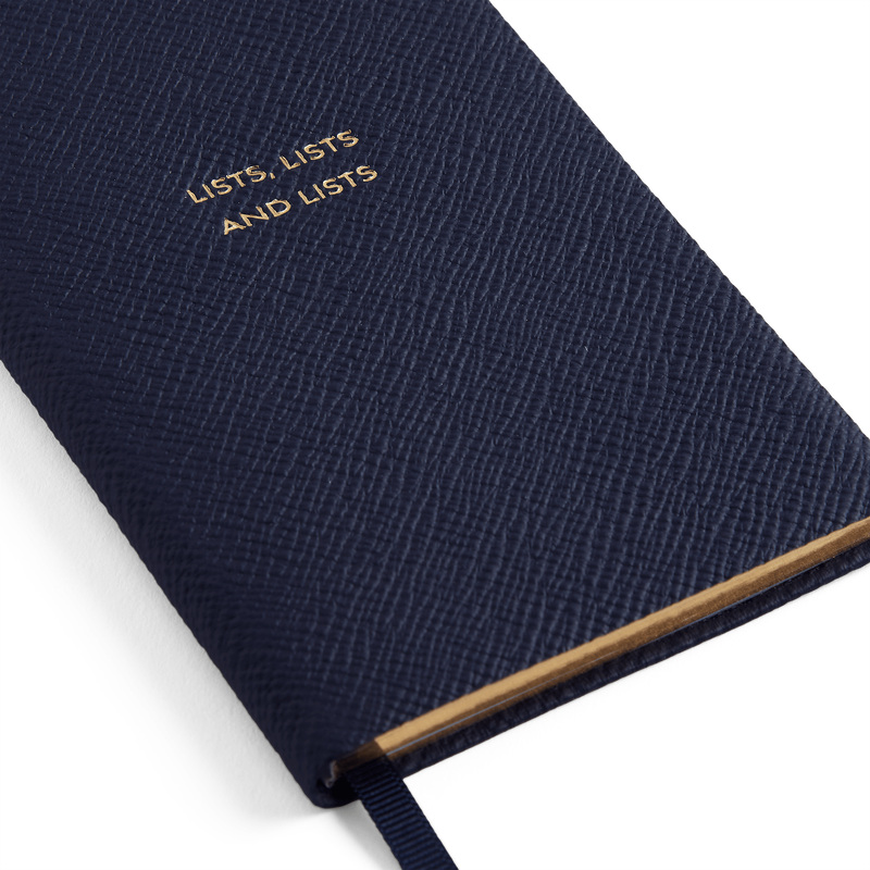 Quaderno Panama "Lists, Lists and Lists"