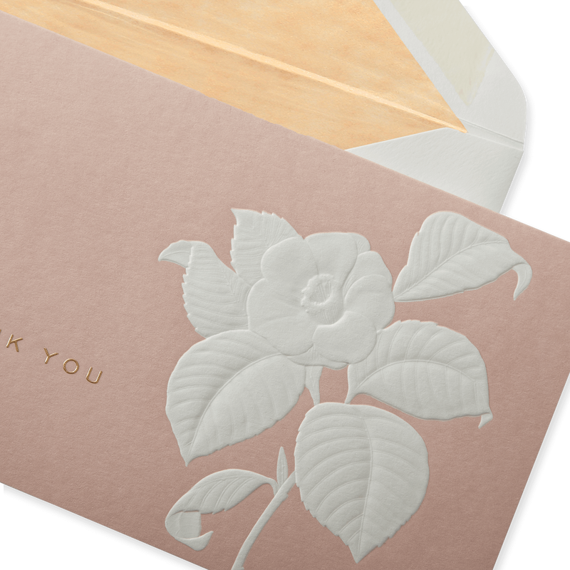 Camelia Thank You Notelets
