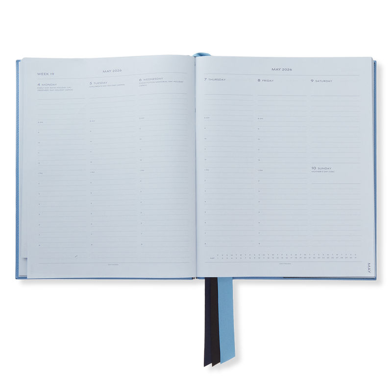2025-2026 Portobello Weekly Vertical Diary in Panama