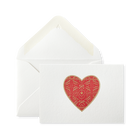Biglietto d'amore per regalo con cuori