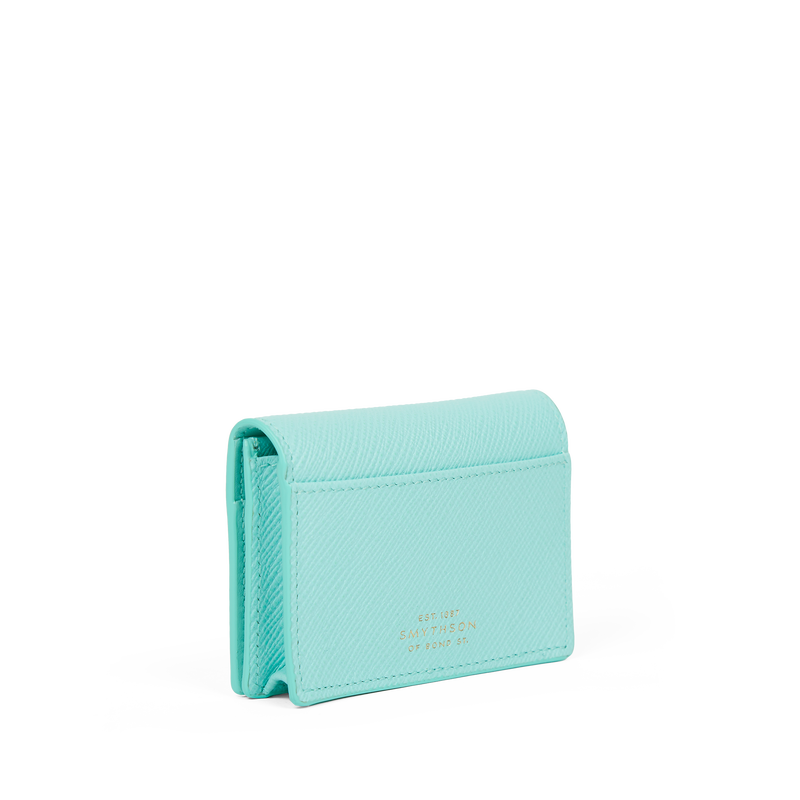 Folded Card Case with Snap Closure in Panama