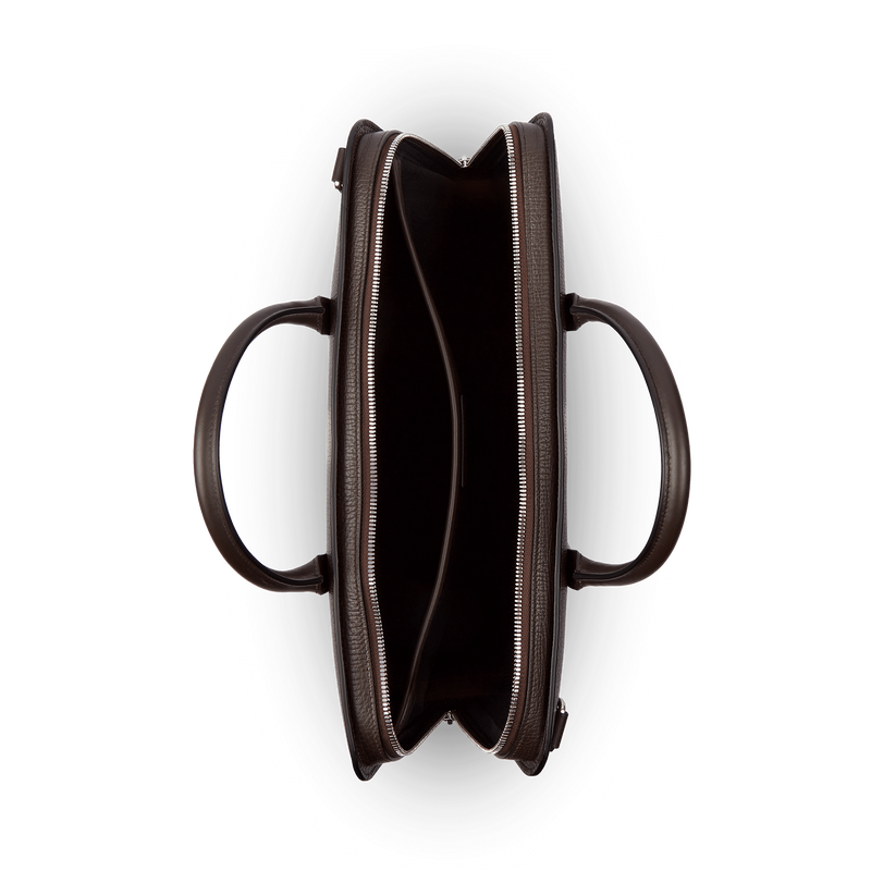 Smythson Ultra Slim Briefcase with Zip Front in Ludlow